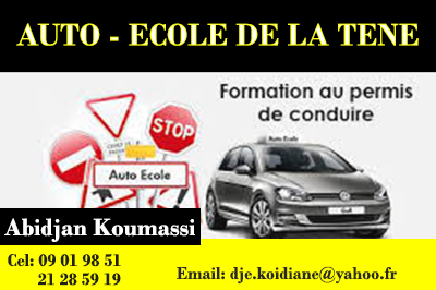 AUTO ECOLE DE LA TENE