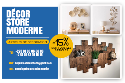 DECOR STORE MODERNE 